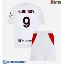 Fotballdrakt Barn AC Milan Goncalo Ramos #9 Bortedraktsett 2026-27 Kortermet (+ Korte bukser)